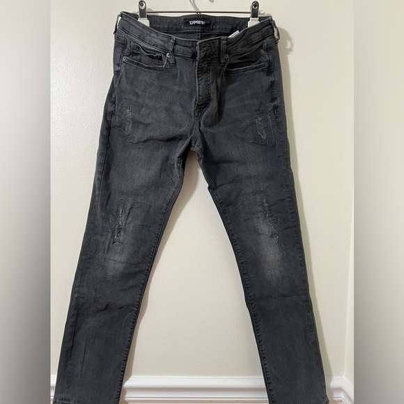 Express Men's Distressed Jeans, Size 32/32 - Picture 1 of 5